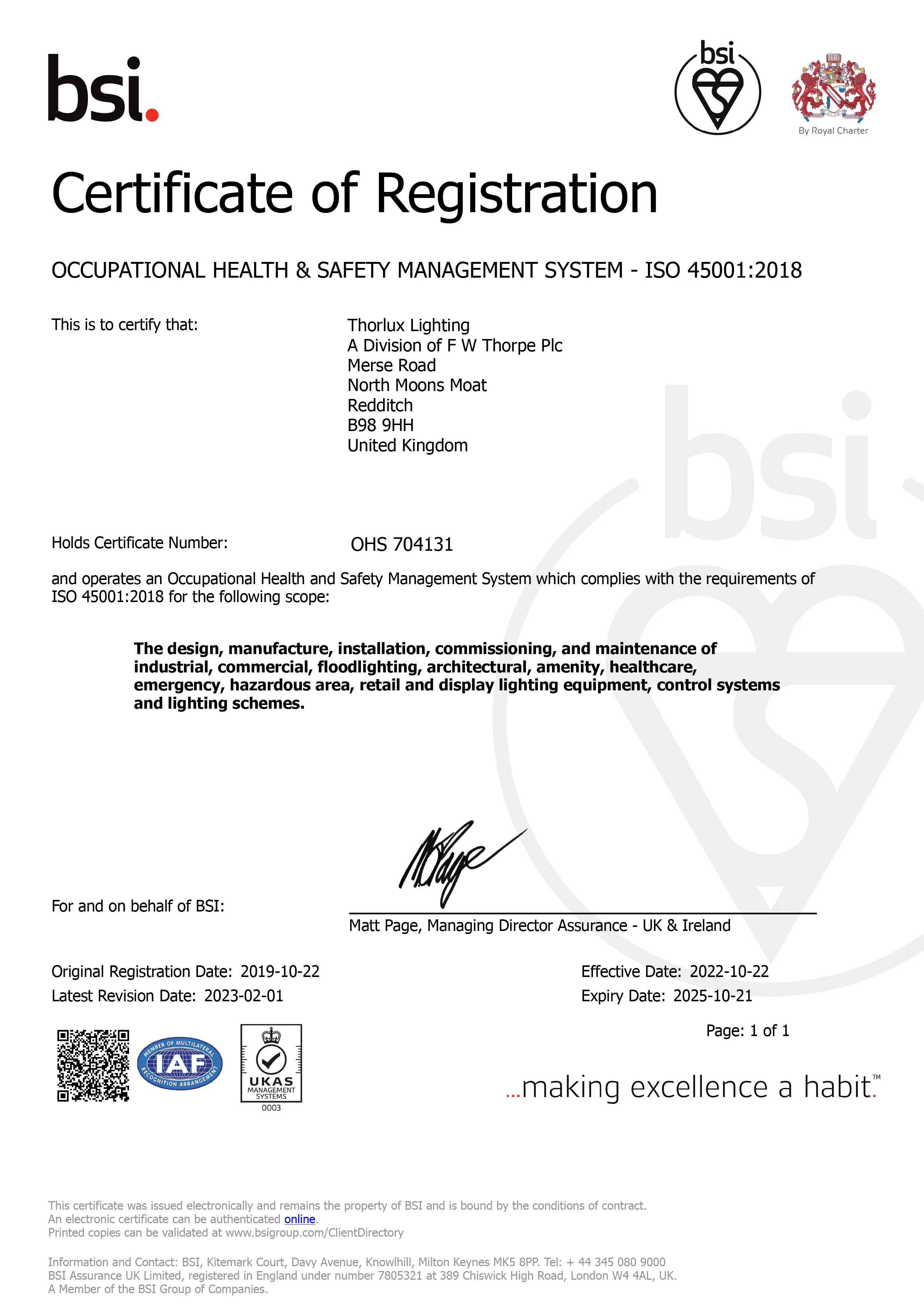 ISO 45001:2018